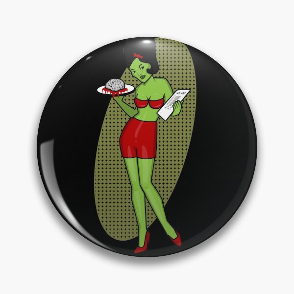 Item preview, Zombie Waitress designed and sold by BigFatRobot.