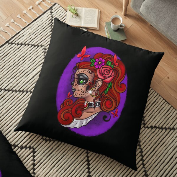 Cameo Muerte Coussin de sol