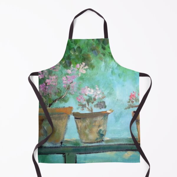 Item preview, Pelargonier i baghaven. designed and sold by Susanne Anker.