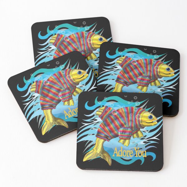 Item preview, Copy of Adore You Fish designed and sold by Jaime Brash.