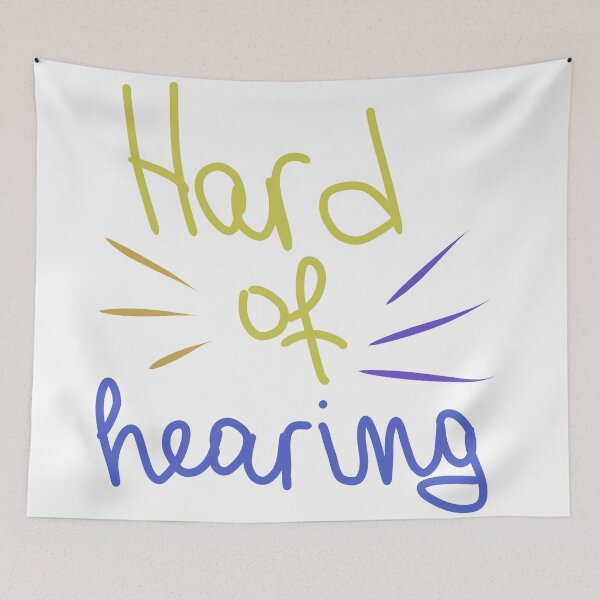 Item preview, Hard of hearing  designed and sold by Antiope33.