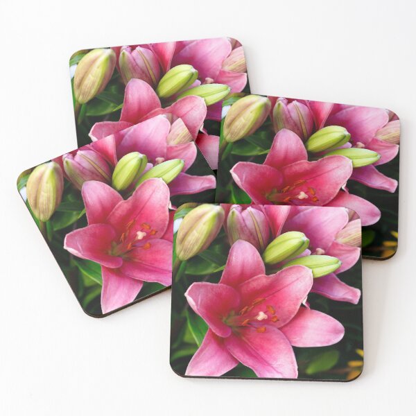 Item preview, pink with Buds designed and sold by Esther Frieda.