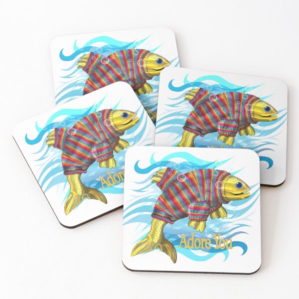 Item preview, Adore you fish designed and sold by Jaime Brash.