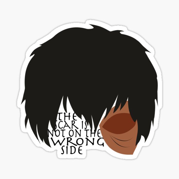 Zuko's Broadswords Sticker for Sale by kylishabobisha