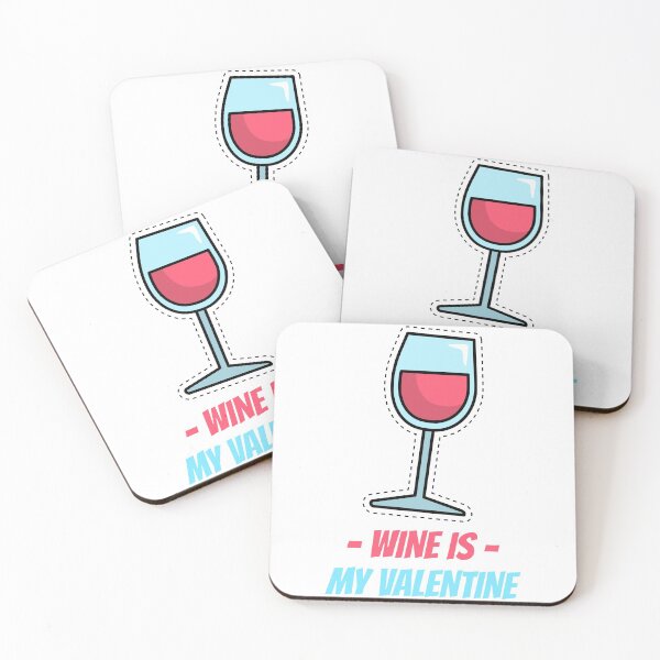 Item preview, wine_is_my_valentine designed and sold by AdultHumourTees.