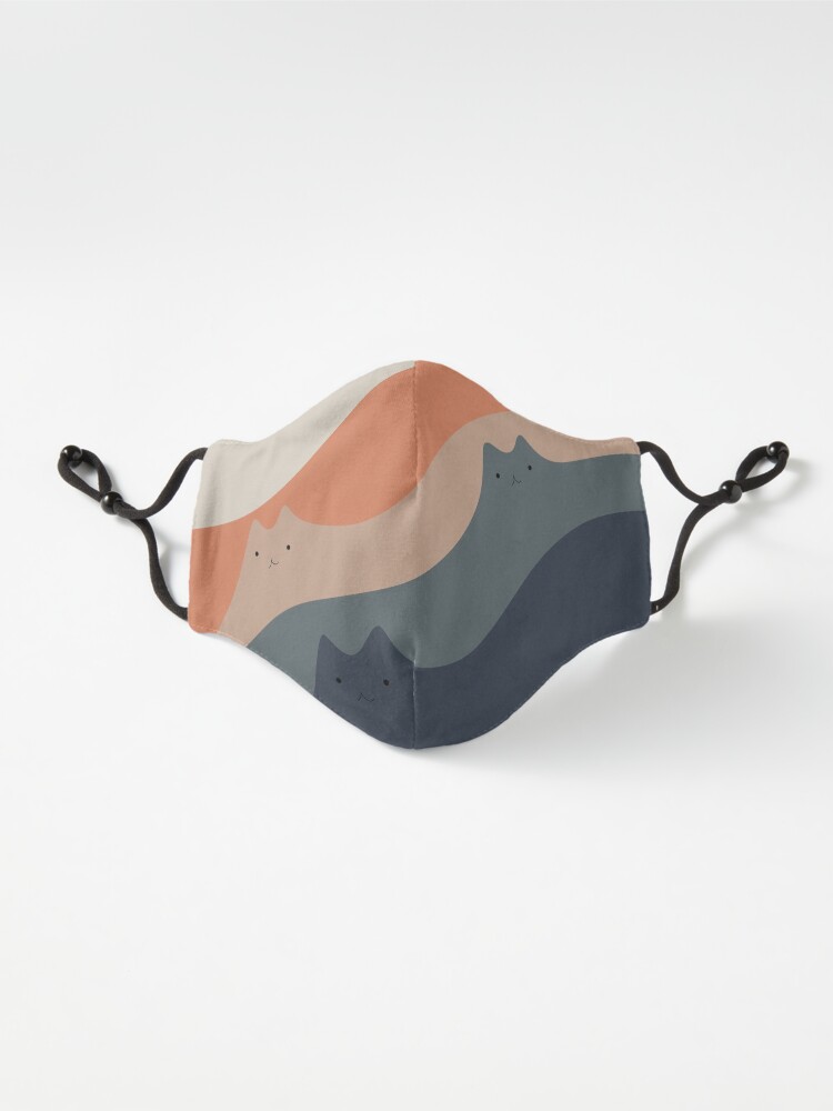 Alternate view of Cat Landscape 90 Mask