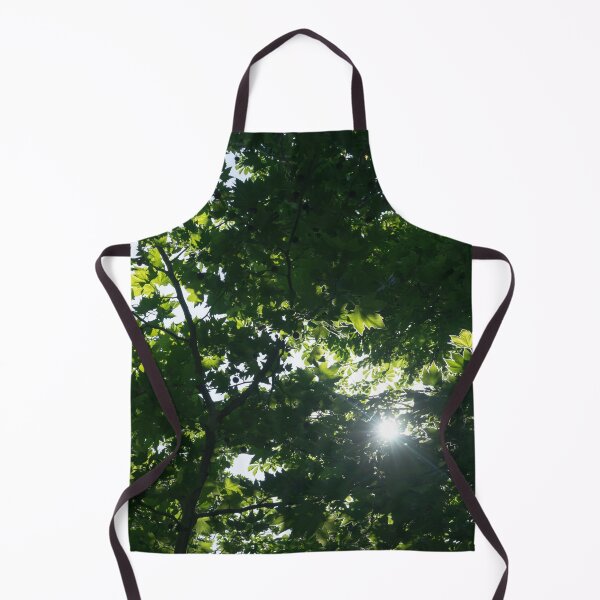 Item preview, Sycamore Sunburst - Under the Shiny Biophilic Leaf Mosaic designed and sold by Georgia Mizuleva.