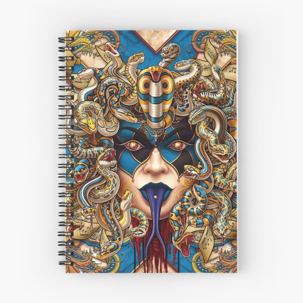 Item preview, Blue Harlequin Mocking Medusa designed and sold by Abysm Internal.