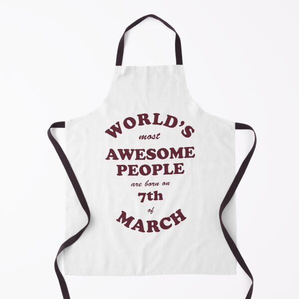 Item preview, Awesome People are born on 7th of March designed and sold by beloknet.