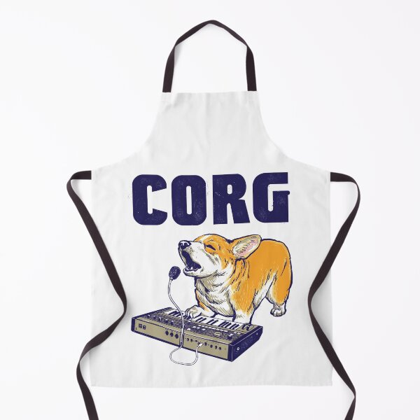 Artikelvorschau, Corgi Vocoder Synthesizer Hund entworfen und verkauft von ctkrstudio.