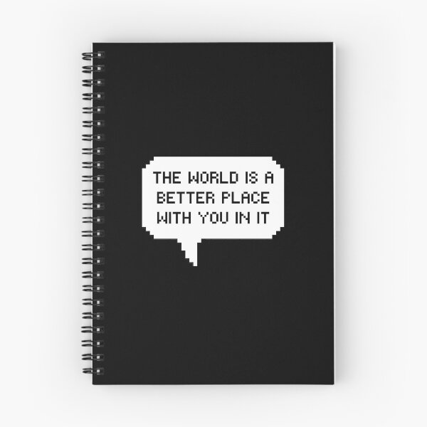 Item preview, the World Is a Better Place with You in It - Speech Bubble designed and sold by kindxinn.