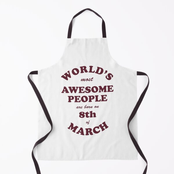 Item preview, Awesome People are born on 8th of March designed and sold by beloknet.