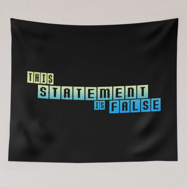 Item preview, This Statement is False designed and sold by SarcasticStain.
