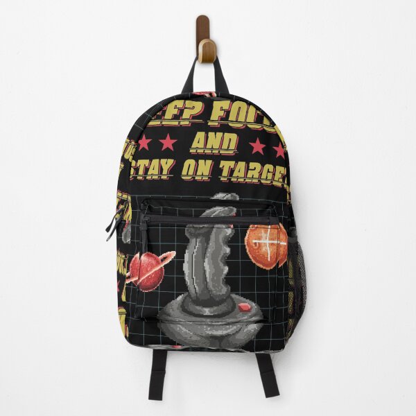 Item preview, Keep Focus And Stay On Target Gaming Retro 8Bit designed and sold by Vector Scout Lab.