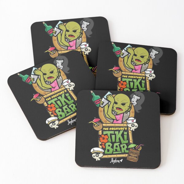 Item preview, The Creature's Tiki Bar designed and sold by BigFatRobot.