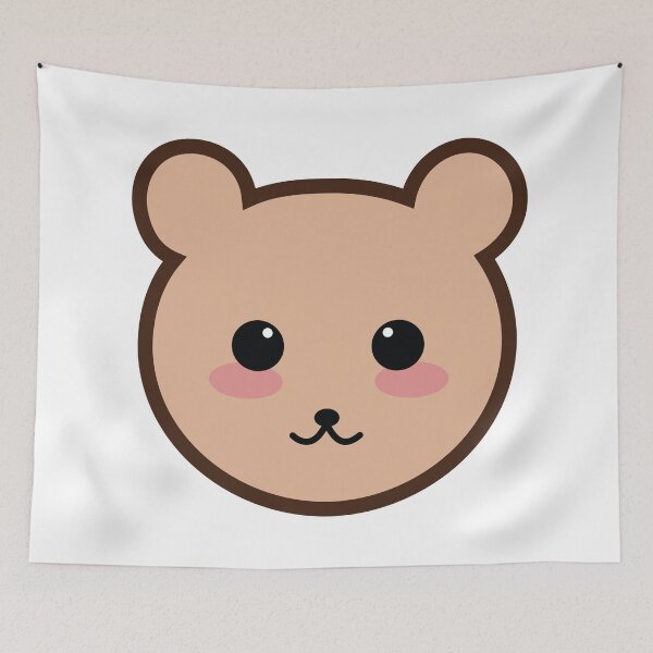 Item preview, Blush Shy Teddy Bear designed and sold by Moyanana.