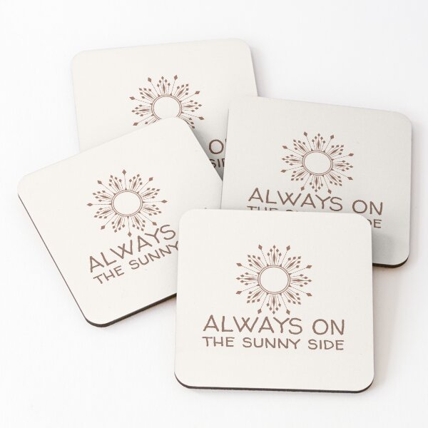 Item preview, Always On The Sunny Side Simple Warm Pastel  Boho Sun Design designed and sold by zedonee.