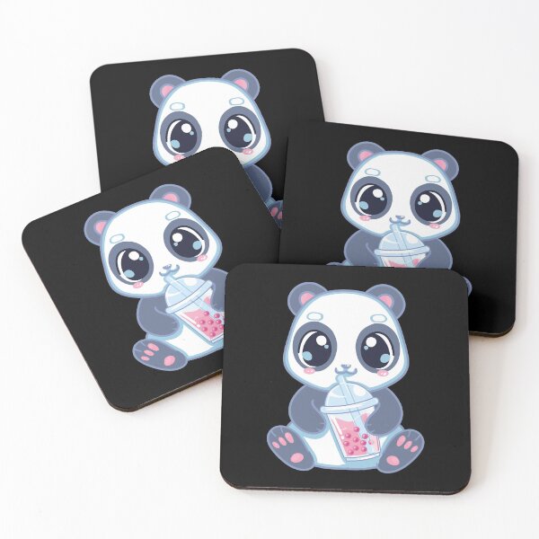 Item preview, Cute Panda Boba Bubble Tea Panda Bear Boba Drink designed and sold by perfectpresents.