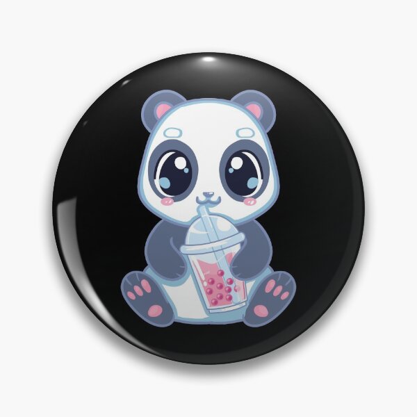 Item preview, Cute Panda Boba Bubble Tea Panda Bear Boba Drink designed and sold by perfectpresents.