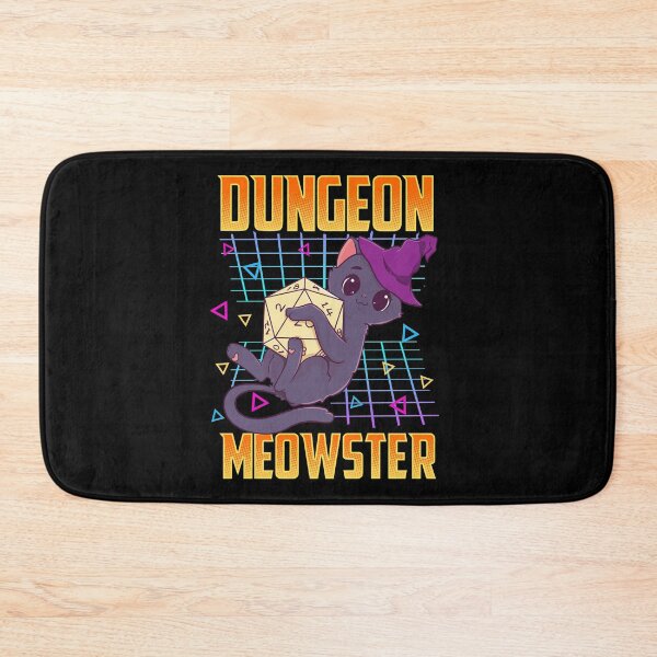 Item preview, Dungeon Meowster Tabletop Gamer designed and sold by perfectpresents.