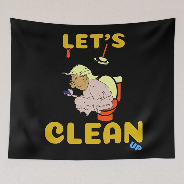 Item preview, Donald Trump on the toilet designed and sold by vibeno1.