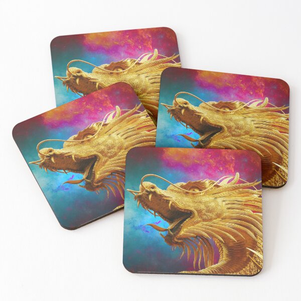Item preview, Golden Chinese Dragon Fantasy designed and sold by WizardsWorld.