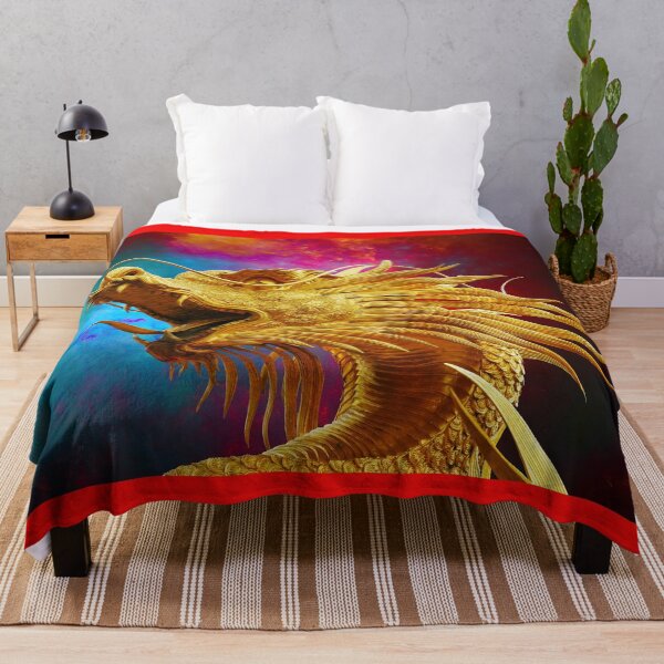 Item preview, Golden Chinese Dragon Fantasy designed and sold by WizardsWorld.