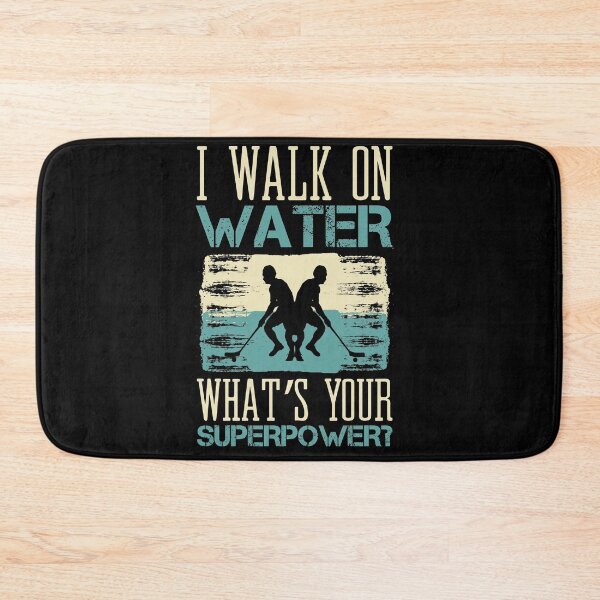 Item preview, I Walk On Water What's Your Superpower? Ice Rink Ice Hockey designed and sold by shirti.