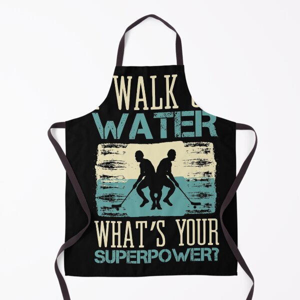 Item preview, I Walk On Water What's Your Superpower? Ice Rink Ice Hockey designed and sold by shirti.