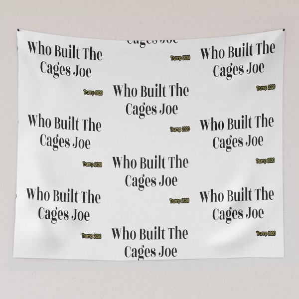 Item preview, Who Built The Cages Joe designed and sold by NancyArtDesigns.