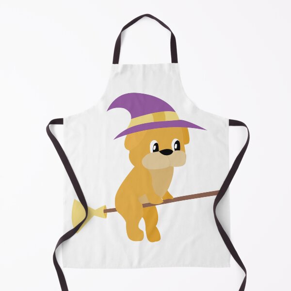 Item preview, Cute Witch Dog Flying designed and sold by AlexMancic.