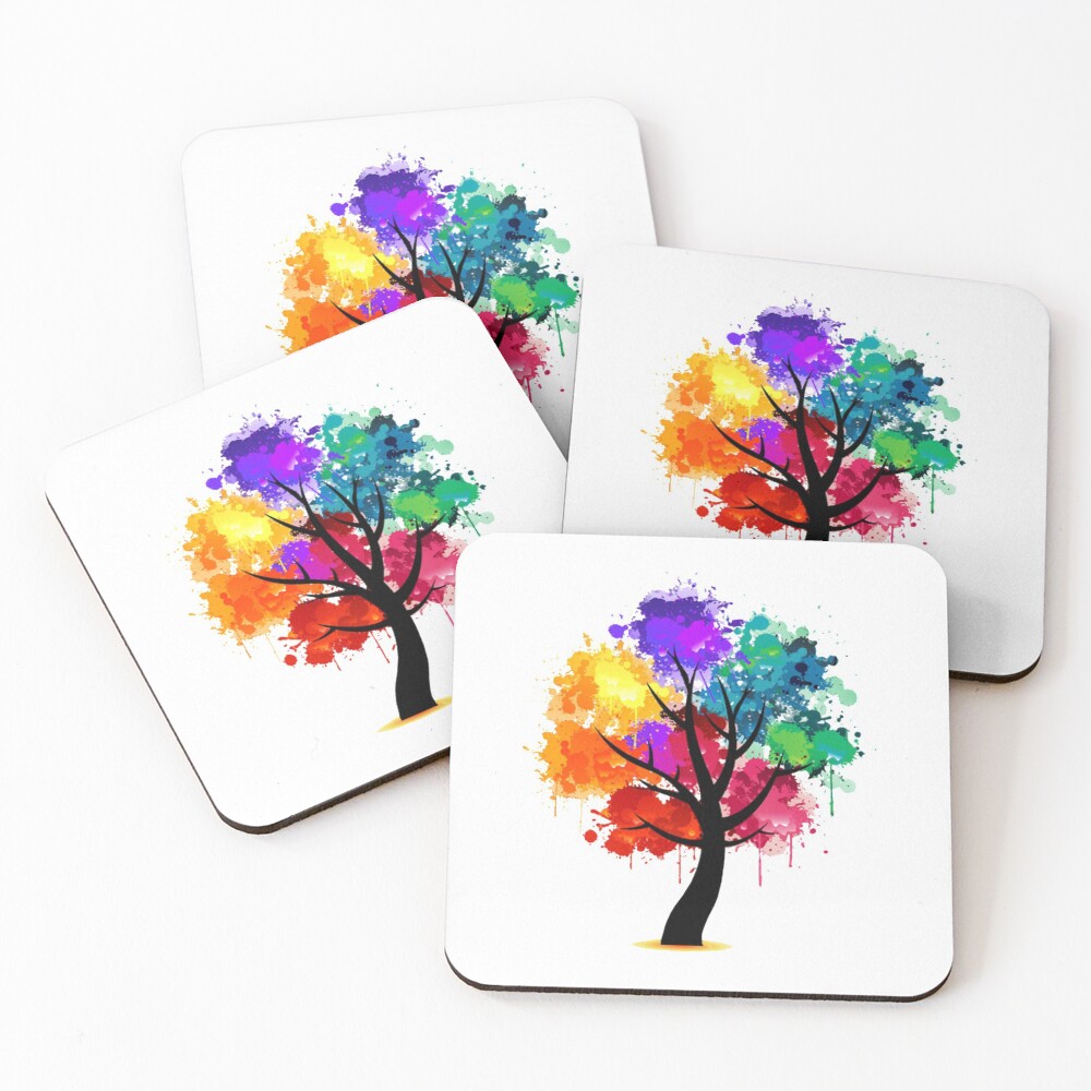 Item preview, Coasters (Set of 4) designed and sold by LineFriend.