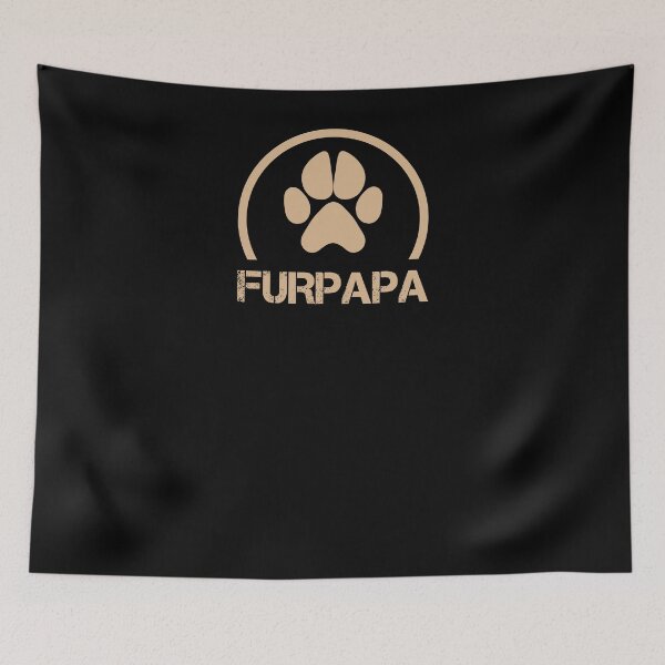 Item preview, Fur Papa Daddy Dad Bark Dog Breed Paws Bone Dogs Paw Print designed and sold by shirti.