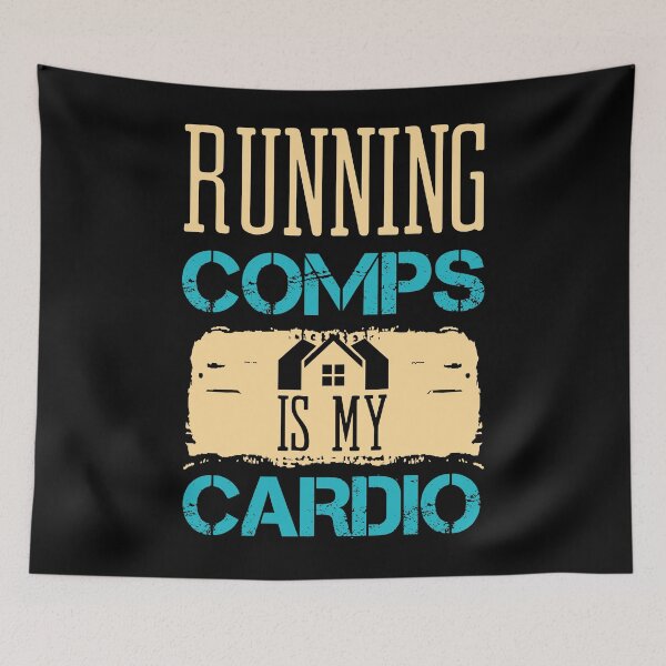 Item preview, Running Comps Is My Cardio Negotiation Buy Real Estate Agent designed and sold by shirti.