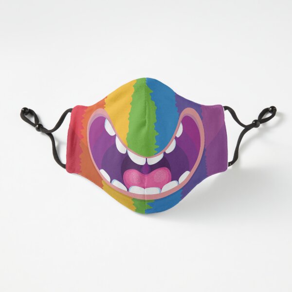 Rainbow Smile Fitted 3-Layer