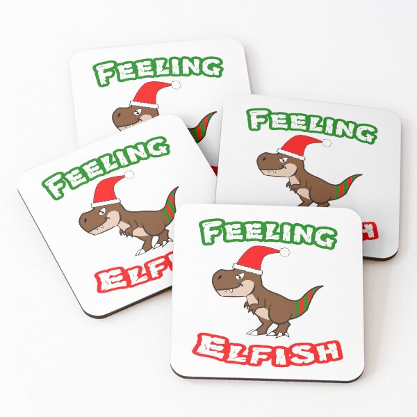 Item preview, Elfish T-Rex designed and sold by GetThatStuff.