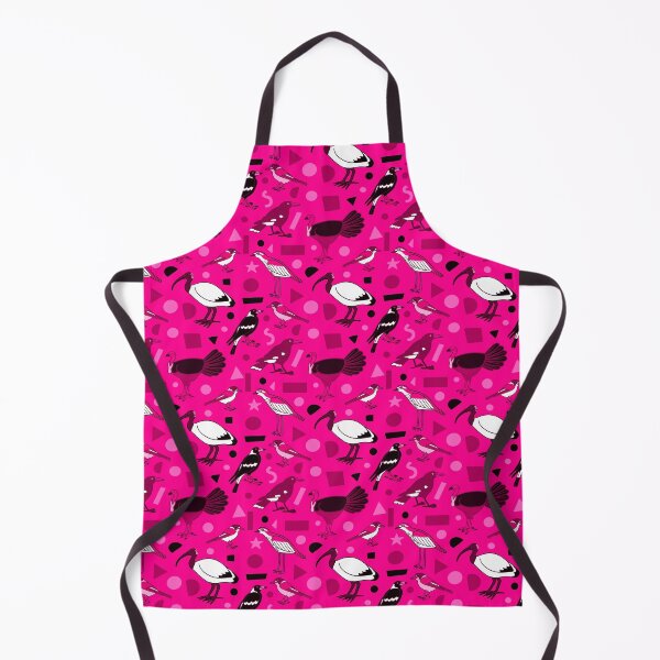 Item preview, Monochrome Birds of Brisbane, pink designed and sold by JesseIrwinArt.