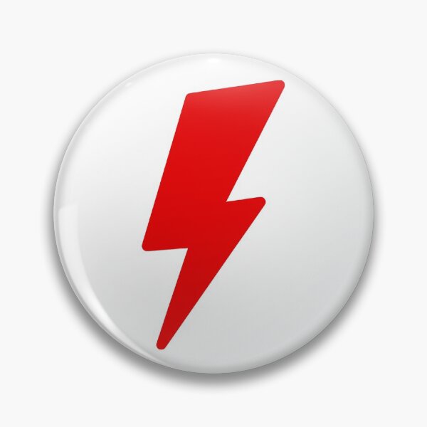 Item preview, Red Lightning Bolt Symbol POLAND Strajk Kobiet designed and sold by MagicBoutique.