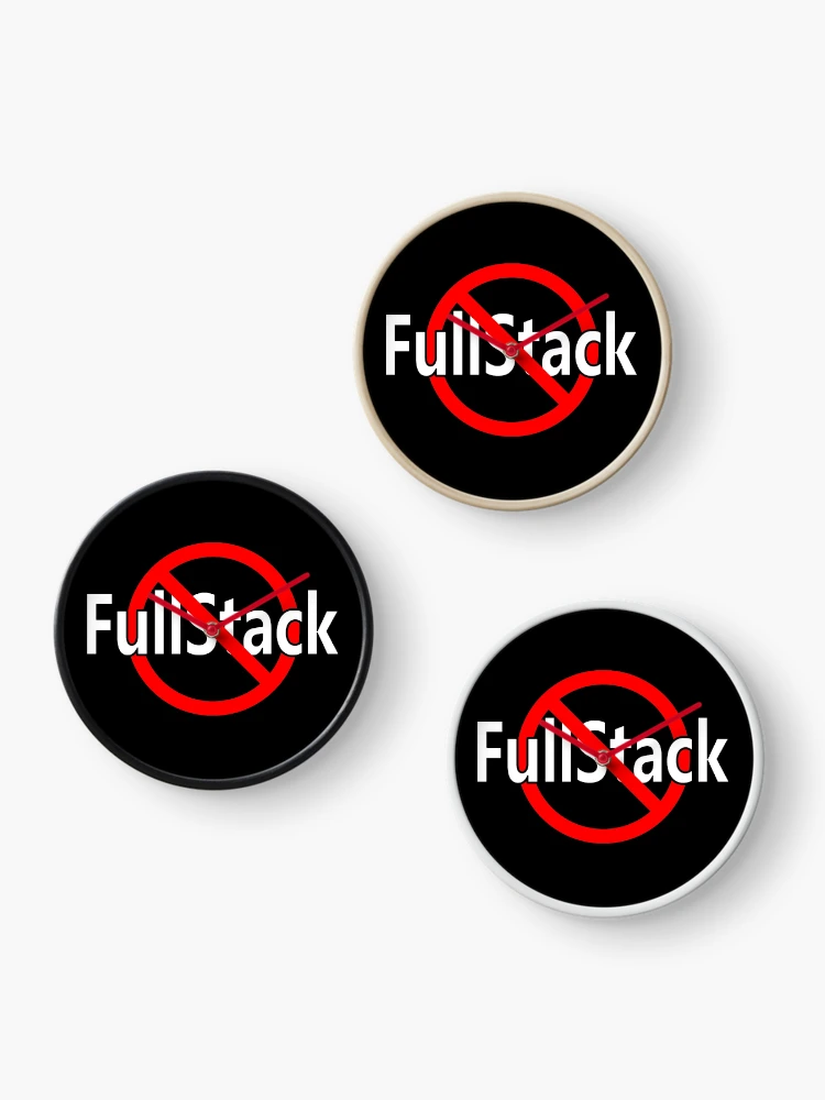 Thumbnail 3 of 4, Clock, No FullStack Web Development designed and sold by notstuff.