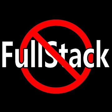 Artwork thumbnail, No FullStack Web Development by notstuff