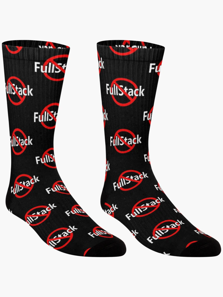 Thumbnail 3 of 5, Socks, No FullStack Web Development designed and sold by notstuff.