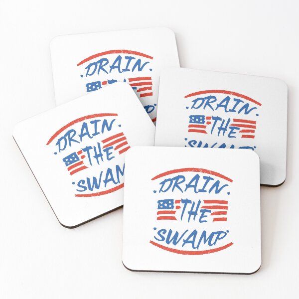 Item preview, DRAIN THE SWAMP AMERICAN PATRIOT SLOGAN FOR ELECTIONS 2020 designed and sold by Delicious Design ⭐⭐⭐⭐⭐.