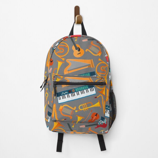Item preview, Musical Instruments (Gray Background) designed and sold by Rosinda.