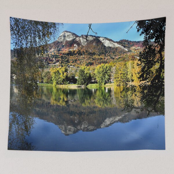 Item preview, Autumn colors on Lake Thyez designed and sold by Denis Charmot.