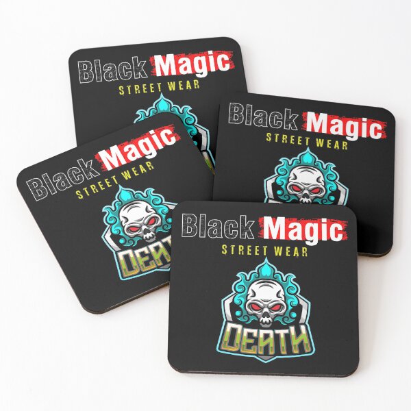 Item preview, Black Magic Street Wear Death Skull Blue Fire designed and sold by darknessjeff86.