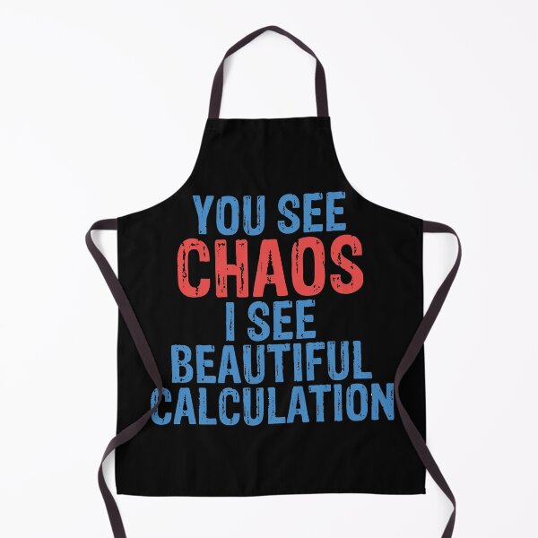 Item preview, Beautifully Calculated Chaos | Math and Science Lovers Design designed and sold by Dancing Dolphin Crafts.