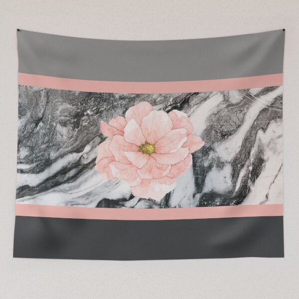 Item preview, Flower on Marble designed and sold by JazzPWall.