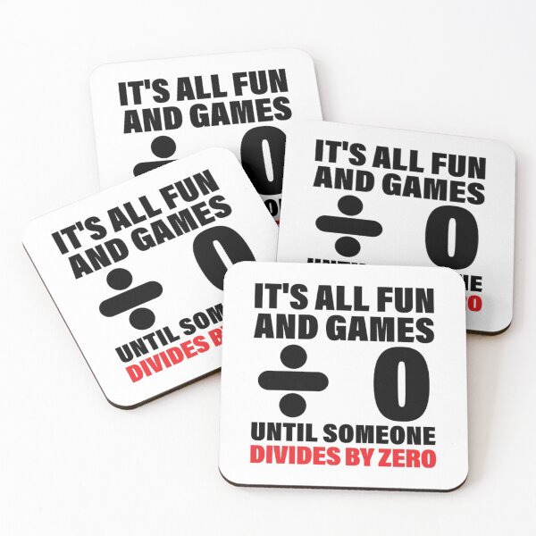 Item preview, It's All Fun and Games Until Someone Divides by Zero designed and sold by ClarkeLilly.
