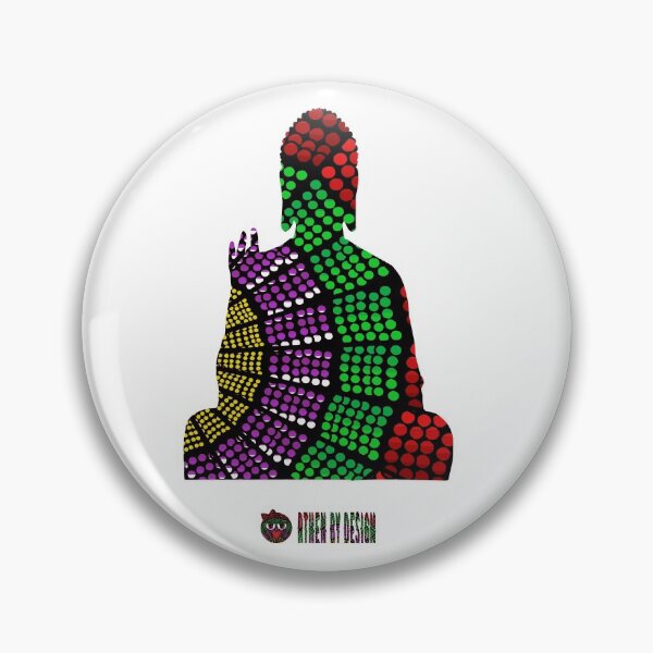 Item preview, Seated Buddha with the Right Hand Raised, with my Color Design. designed and sold by RosieT04.