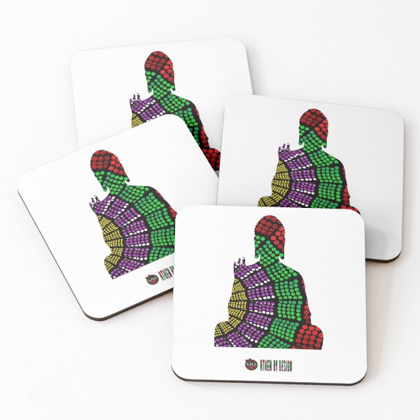 Item preview, Seated Buddha with the Right Hand Raised, with my Color Design. designed and sold by RosieT04.